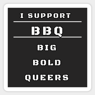 BBQ Support Sticker